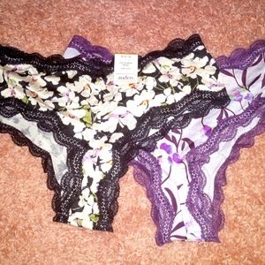 NWTs (2) Auden* Cheeky Panties
